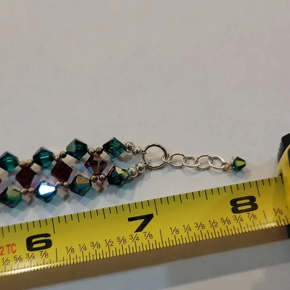 Swarovski cystrals Bracelet "Hand made" - Picture 6 of 6